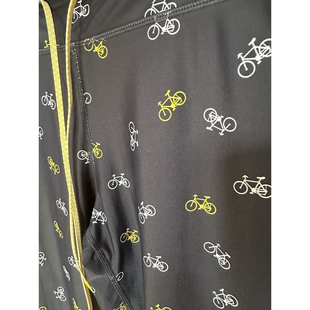 The Upside Navy Bicycle Print Leggings Activewear Pants Yoga Running Women's M - Picture 4 of 9
